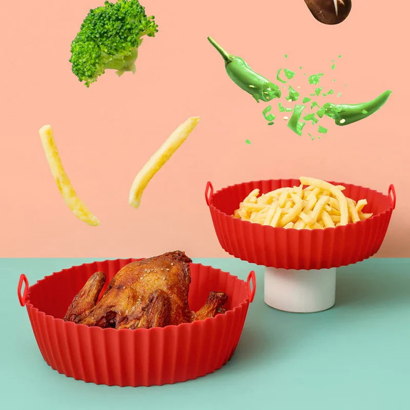 Pot Tray Silicone Basket