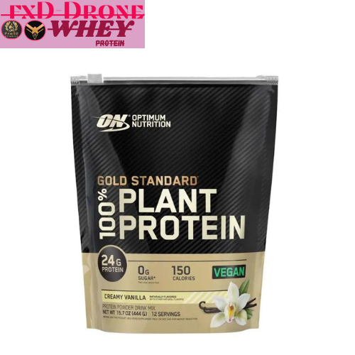Gold Standard Plant Protein Powder, Vanilla, 12 Servings